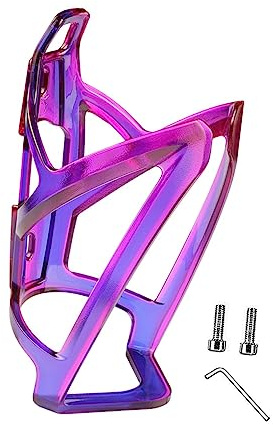 F Fityle Porte-Bouteille d'eau de vélo Porte-Boissons d'eau Porte-Bouteille coloré PC vélo Porte-bidon pour VTT avec vis et clé