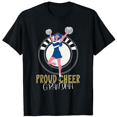 Cheerleader Stolz Jubel Oma Cheerleading T-Shirt