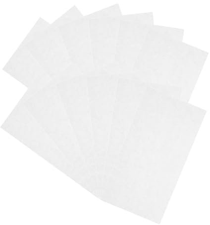Feuilles de Papier Parchemin 300 Pièces en Papier Silicone Blanc