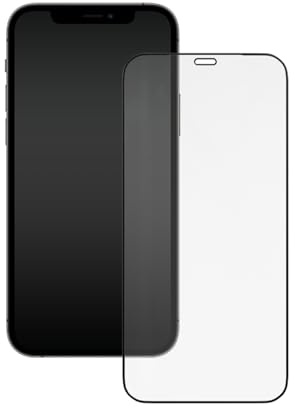 RhinoShield Protection en Verre trempé pour iPhone 12 Pro / 12 | Dureté 9H, haute transparence, résistant aux chocs et rayures, filtre anti-lumière bleue, outil d’installation inclus