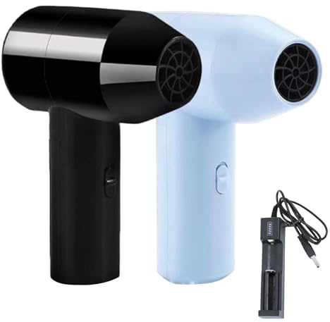 Portable Art Blow Dryer - Watercolor Painting Dryer for Fast Drying | Compact USB with Rechargeable Wireless, Craft Projects and Studio Use, Hair Dryers for Travel Classroom Camping