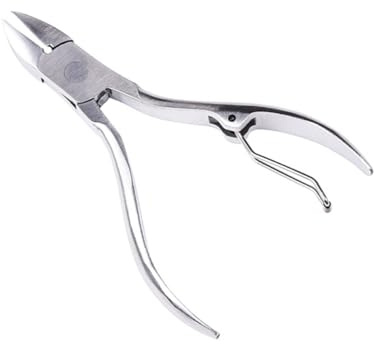 POPETPOP Tronchese a Forma di Becco D'aquila per Cuticole in Acciaio Inossidabile Strumento Antiscivolo per Manicure e Pedicure, per Unghie e Cuticole