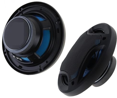 2 pezzi 6,5 pollici 180 W 12 V auto tromba coassiale auto audio musica stereo altoparlanti completi installazione non distruttiva(5 inch)