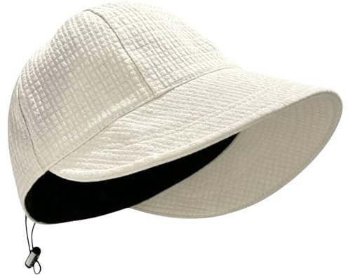 KbouZgxa Sonnenhut Damen, Faltbarer Sommermütze Damen mit UV-Schutz 50, Leichte Sommermütze, Ideal für Strand, Wandern oder andere Aktivitäten im Freien