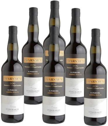 Sicilia Bedda - Marsala Superiore Ambra Dolce DOC - 75 Cl. 18° - IDEA REGALO BOX 6 BOTTIGLIE DI VINO MARSALA SUPERIORE DOLCE