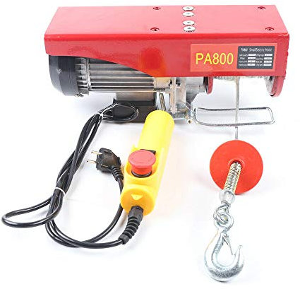 OUKANING Câble électronique de treuil électrique 220V avec télécommande, 1300W 800Kg 12M