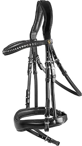 WALDHAUSEN S-Line Trensenzaum Graziosa, VB, schwarz