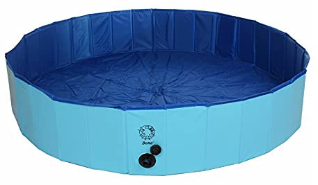Splash Hundepool blau (Blau, 120 cm)
