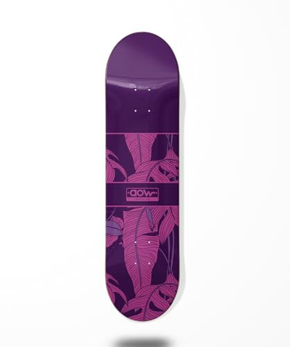 Skateboard Skateboard Deck Board Aow Blue Tropic Pink 8.5