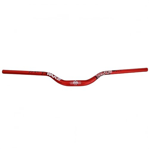 Trkimal φ31.8mm Straße MTB Mountainbike Fahrrad Extra Lang 720mm Lenker 55mm Riser Bar für Downhill Radfahren Rennen Off-Road MTB, BMX (Red)