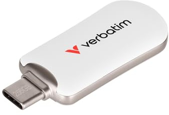 Verbatim Plectra USB-C Flash Drive 256GB Blanco