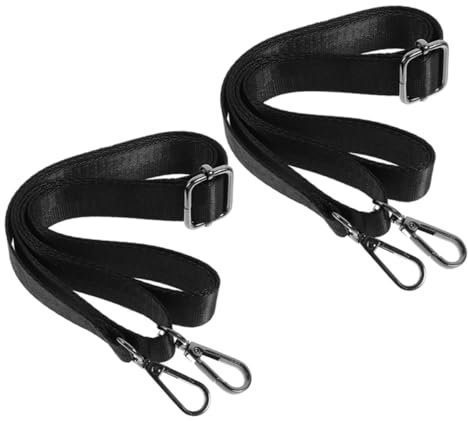 HANABASS Elastische Beinriemen für Pferdedecken 2 Stück Verstellbar Nylon mit Metallschnallen für Pferde für Sicheren Halt