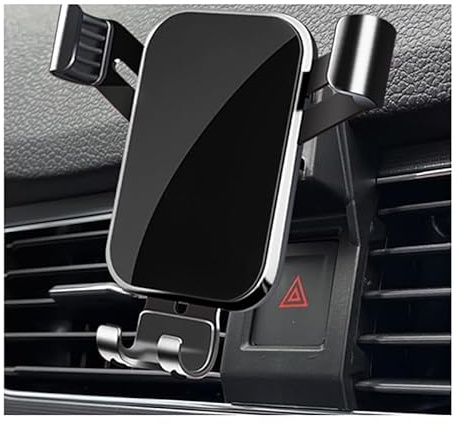 OKIIO Air Vent Car Phone Mount Cradle for VW Golf MK7 2013-2019, Adjustable Car Phone Mount Cradle, Super Stable Sturdy, 360° rotation, Automobile Accessories,A-BLACK