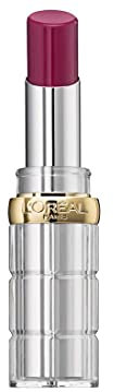 L'Oréal Paris Rossetto Lunga Durata Color Riche Shine, Colore Pieno, Finish Effetto Laccato, 464 Color Hype, Confezione da 1