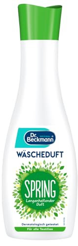 Dr. Beckmann Wäscheduft Spring | Für frischen und langanhaltenden Duft | Ohne Weichspüler | Für alle Textilien geeignet | 250 ml