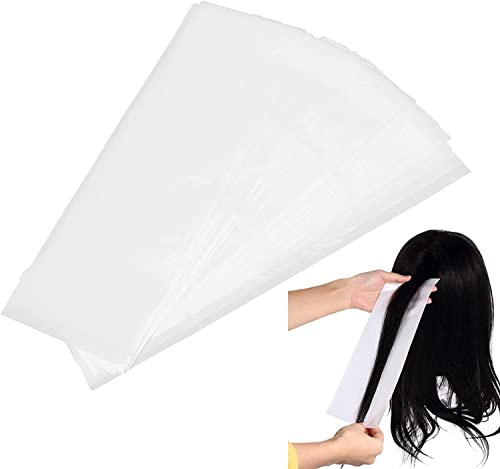 100 Piezas de Papel para Teñir el Cabello, Profesional Reutilizable para Teñir el Cabello, Destaca el Papel de Aislamiento, para Teñir el Cabello, Papel Plástico para Teñir el Cabello