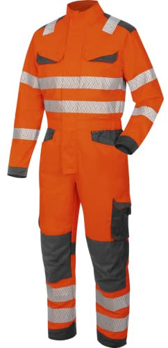 WüRTH MODYF Combinaison de travail haute-visibilité fluo orange/anthracite Taille 3XL