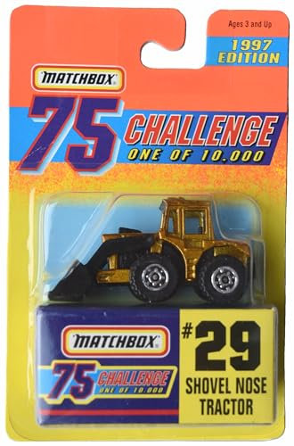 Matchbox Trattore Naso Pala, 75a Sfida uno dei 10000 [Oro] #29