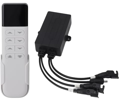 Controlador Reclinable Inalámbrico, Material ABS, Control e Inferior, Mejora la Eficiencia Operativa, Amplia Compatibilidad, Base de Control Remoto, Motor único 2.4G, 29