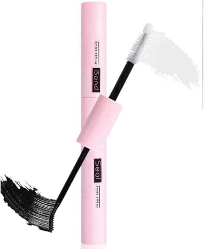 Lash Bond and Seal,Cluster Eyelash Glue for Diy Individual-Eyelash Extensions,Super Strong Hold Cluster Lash Adhesive,Bond and Seal Lashes,Mascara Wand Individual-Lashes Glue for Sensitive Eyes