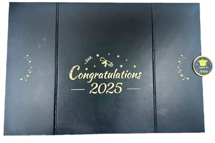 Alternativa del libro degli ospiti di laurea, Libro di firma della laurea,2025 Segno di Guestbook di laurea - Documento di autografo laureato per la cerimonia degli insegnanti degli studenti