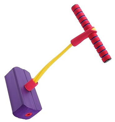 Warmhm Stick Bungee Jumper Hüpfspielzeug Für Kleinkinder Aktivitätsgerät Für Drinnen Und Draußen Mit Bequemen Griffen Und Gepolsterter Unterseite Fördert Gleichgewicht Und