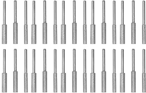 GENGUTOO Chainsaw Sharpener Stone 30Pcs Emery Grinding File Tool Set Kit for Wood Metal Chainsaw Electric Grinder