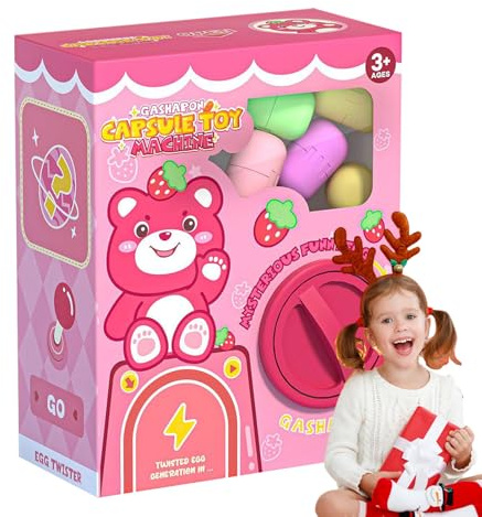 Mini Vending Machine | Candy Machine Dispenser Toy | Claw Machiine For Kids | Coin Operated Arccade Style Prize Grabber Toy | Fun Candy Dispenser Game For Birthday