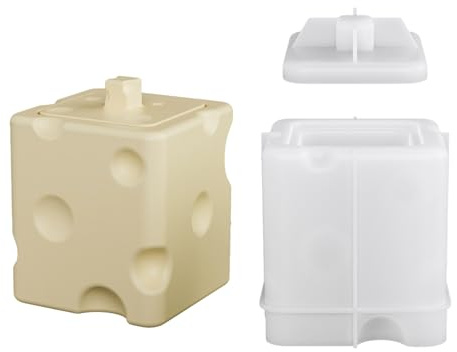 Stampo per formaggio in silicone robusto per progetti artistici in resina orecchino scatola decorativa D5767 utensili in silicone per la creazione di gioielli