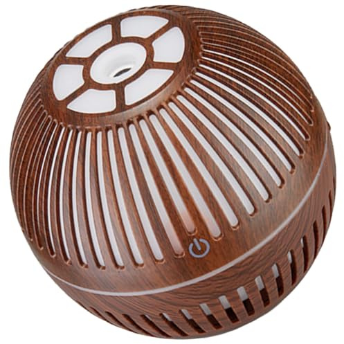 Uonlytech Kleiner Tisch Aroma Diffusor mit Holzoptik, 200ml Kaffee | Abs und Pp Ausführung, 1 Satz, Leiser Betrieb, für Spa und Behandlungszentrum