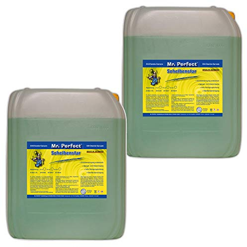 Mr. Perfect® Scheiben-Star Glasreiniger, Gebrauchsfertiger Scheibenreiniger - 2 x 10 Liter