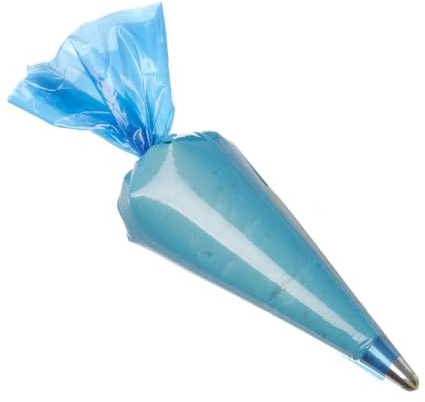 HENDI Rutschfeste Spritzbeutel, 100 Stück, Einweg, geeignet für warme und kalte Zutaten, Torten, Cupcakes, HACCP, Schichtdicke: 80 Mikrometer, Einwegspritzbeutel, Gebäcktüten, 515x280mm, TPE