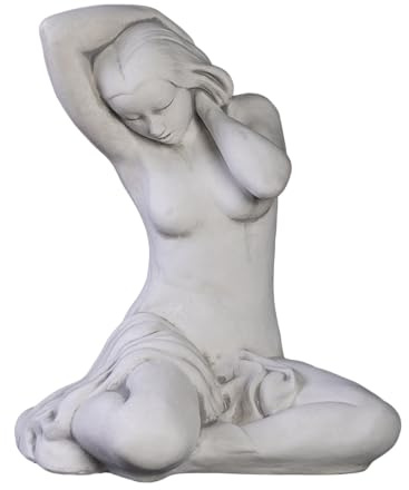 gartendekoparadies.de Figure de Pierre Massive Statue Femme érotique Art Abstrait en Pierre reconstituée, résistant au Gel