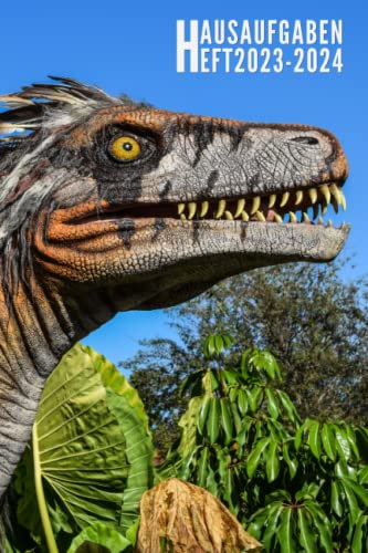 Hausaufgabenheft 2023/2024: Dinosaurier - Schulplaner | Ideal Für Grundschule, Mädchen, Jungen, Teenager Mit Wochenplaner Und Mehr| Raum Für Fach, Aufgaben, Notizen
