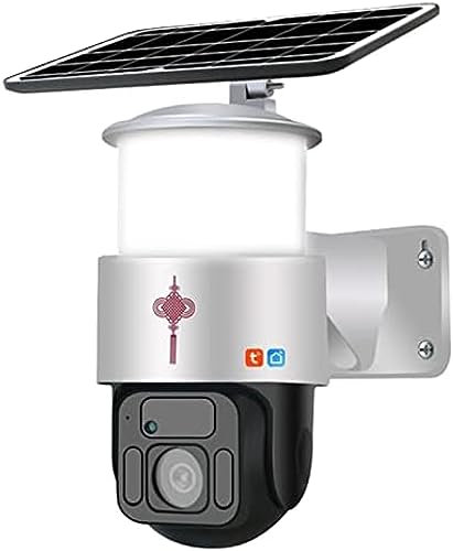 Solar Powered WiFi Camera Outdoor, Tuya 1080P IP Camera, Motion Detection, Night Vision, 2-Way Talk, Floodlight Camera, Waterproof Security Camera,bonny369