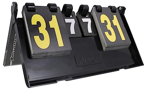 CORHAD Punktetafel Für Sportspiel Basketballspiel Anzeigetafel wasserdichte Tischanzeigetafel Mit Score-Recorder