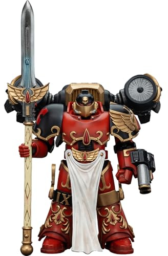 JOYTOY Warhammer 40k Blood Angels, 1/18 Blood Angels Dawnbreaker Cohort Dawnbreaker 1 Action Figure Collect Model