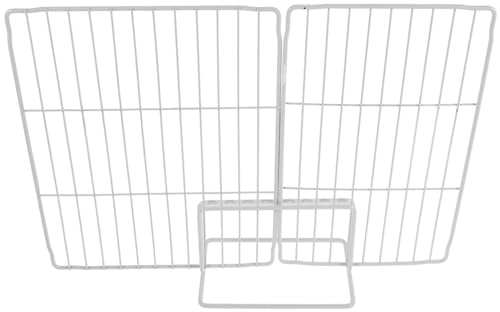 MAGICLULU Présentoirs Facile Domestiques de Supermarché de Congélateur en Congélateurs et Fer Séparateur Blanc Installation Classification Pratique pour Aliments