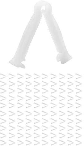 Quystetes Lot de 100 pinces hémostatiques jetables pour animaux d'élevage et cochons