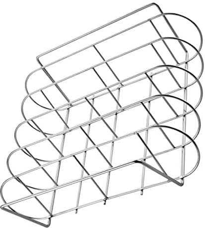OFFSCH Rippchen Grillständer für Bbq Tragbarer Barbecue Rack für Grillen zu Hause Camping und Picknick mit Großer Kapazität für Steaks