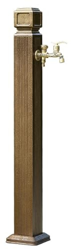 Fontaine à colonne d'eau pour jardin extérieur – Design vertical antigel de 110 cm – Durable et élégant pour l'irrigation paysagère et l'utilisation de la ferme