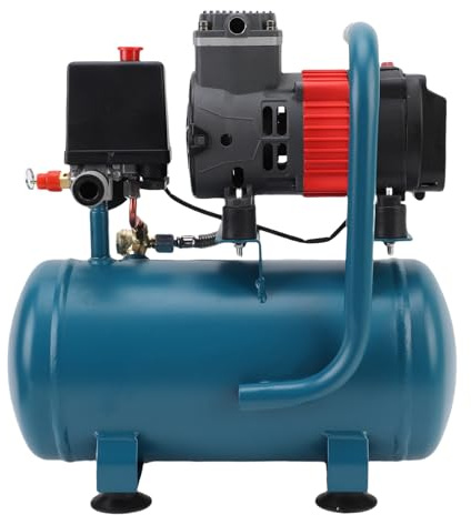 Fafeicy Compresseur D'Air Portable, Pompe à Air sans Fil 8 Bar 1,32 Gallons avec Poignée Caoutchoutée et Système de Refroidissement pour BL1830B BL1840B BL1850B BL1860B BL1815 BL1820