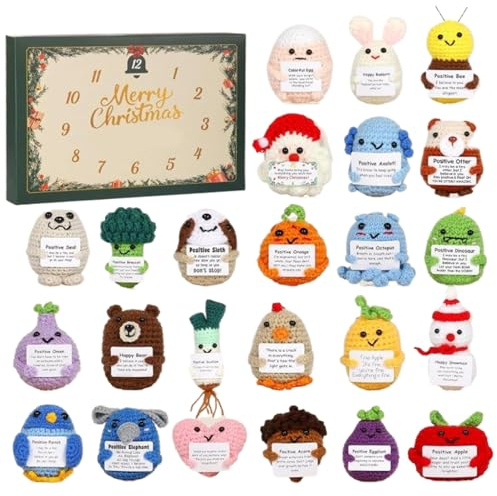 Jul Nedräkning Kalender Advent 2D Akryl Dekorationer