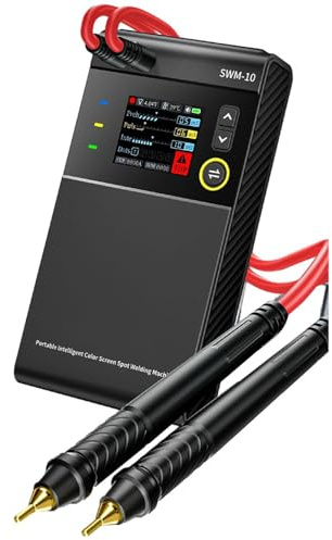 BlissfulAbode Per FNIRSI SWM-10 Saldatrice a punti portatile a batteria fai da te Mini Saldatrice Batteria Pack Strumento di Saldatura 5000mah Saldabile 0.25mm
