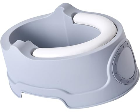 Generic Baby-Po-Waschsitz, Professionelles, Langlebiges Waschbecken für, Sicherer und Bequemer Kleinkind-Wasch-Po-Sitz für Kleinkinder und Erwachsene (BLUE)