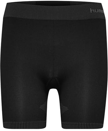 hummel Damen Leggings First Seamless Short Women, Schwarz, XL/2XL, 202649-2001