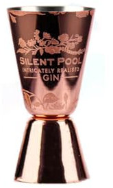 Silent Pool Copper Bar Jigger - Reversible Single & Double Gin & Spirit Measurer - (Single)