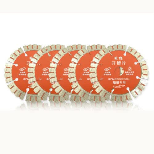 5pcs Cutting Blades For Electric Wall Chaser Groove Cutting Slotting Machine