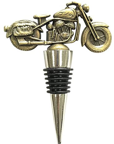 Motorrad-Weinkorken, Geschenk, Wein, Getränke, Dekoration, Flaschenverschluss, Weihnachten, Geburtstag, Anzug für Motorradfahrer