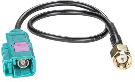 tomzz Audio 1500-060 Fakra (F) Antennenadapter Kupplung auf SMA (M) Stecker für GSM GPS DAB Navi